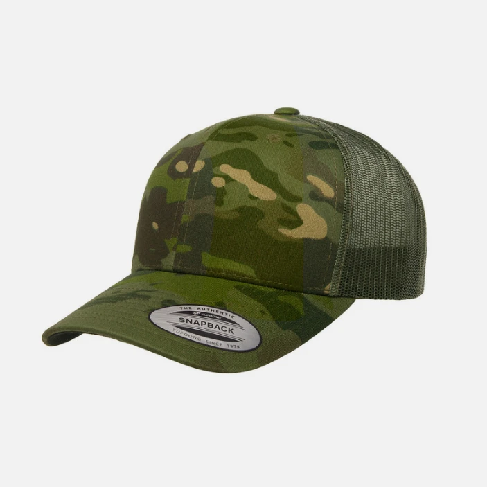 Camo Snapback Trucker Hat Camo Snapback Trucker Hat