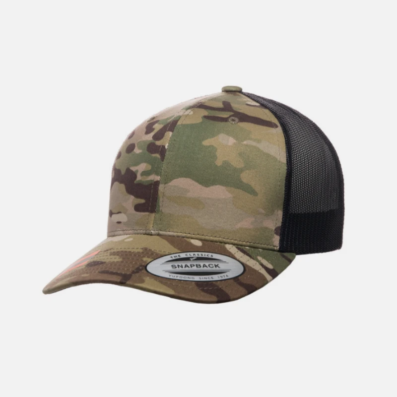 Camo Snapback Trucker Hat Camo Snapback Trucker Hat