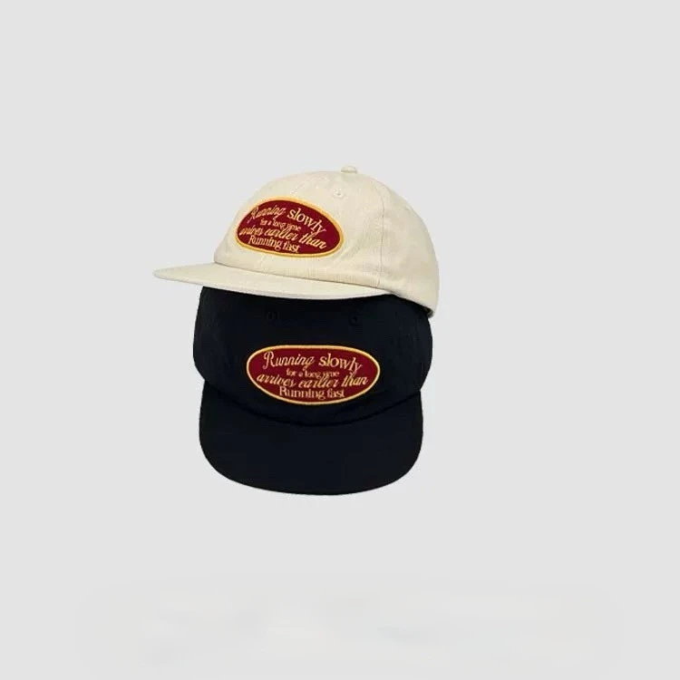 Embroidered Flat Brim Snapback Cap factory