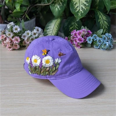 Ladies Floral Baseball Caps